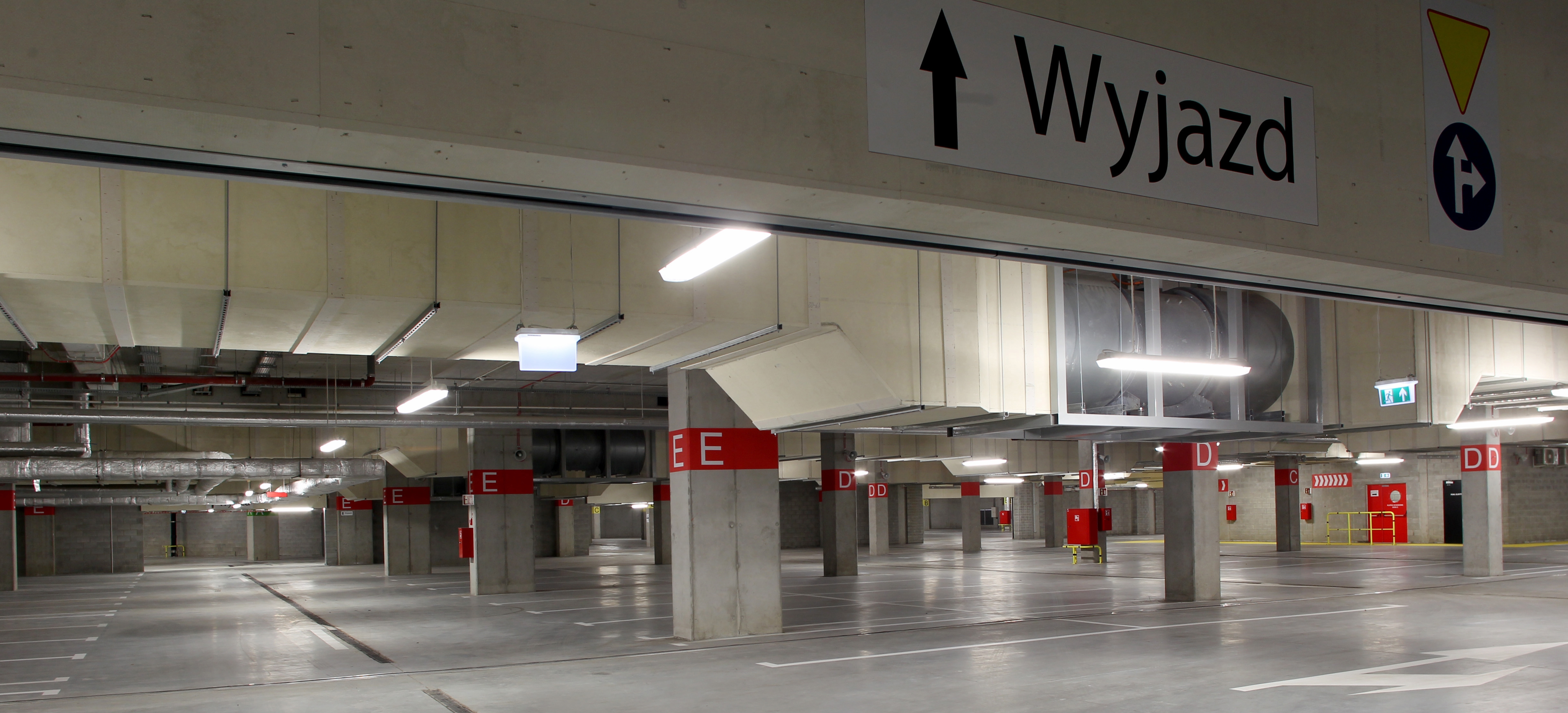 parking wewnętrzny Arena Zabrze